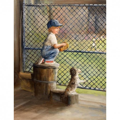 Boy  - Full Round Diamond Painting