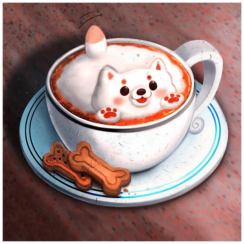 Cute Cup - Full Roun...