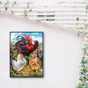 Chickens - Full Round Diamond Painting