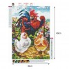 Chickens - Full Round Diamond Painting