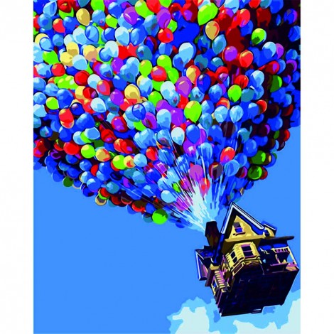 Balloon UP- Full Square Diamond Painting