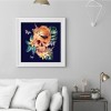 Color Skull Halloween-Full Round Diamond Painting