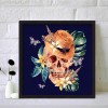 Color Skull Halloween-Full Round Diamond Painting