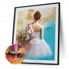 Ballet Girl - Full Round Diamond Painting