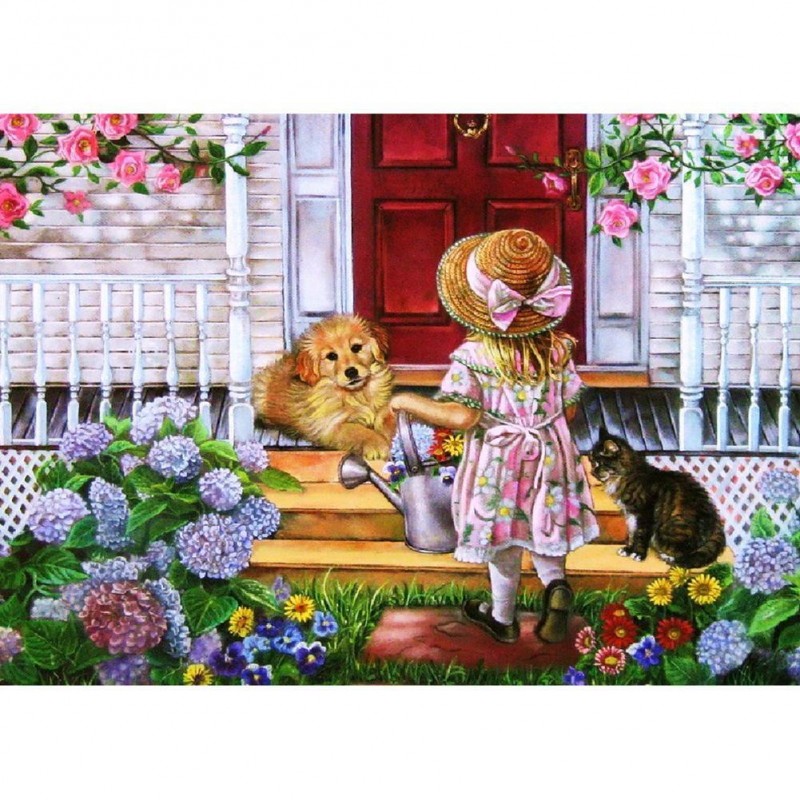 Watering Girl - Full...