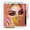 Masked Beauty- Full Round Diamond Painting