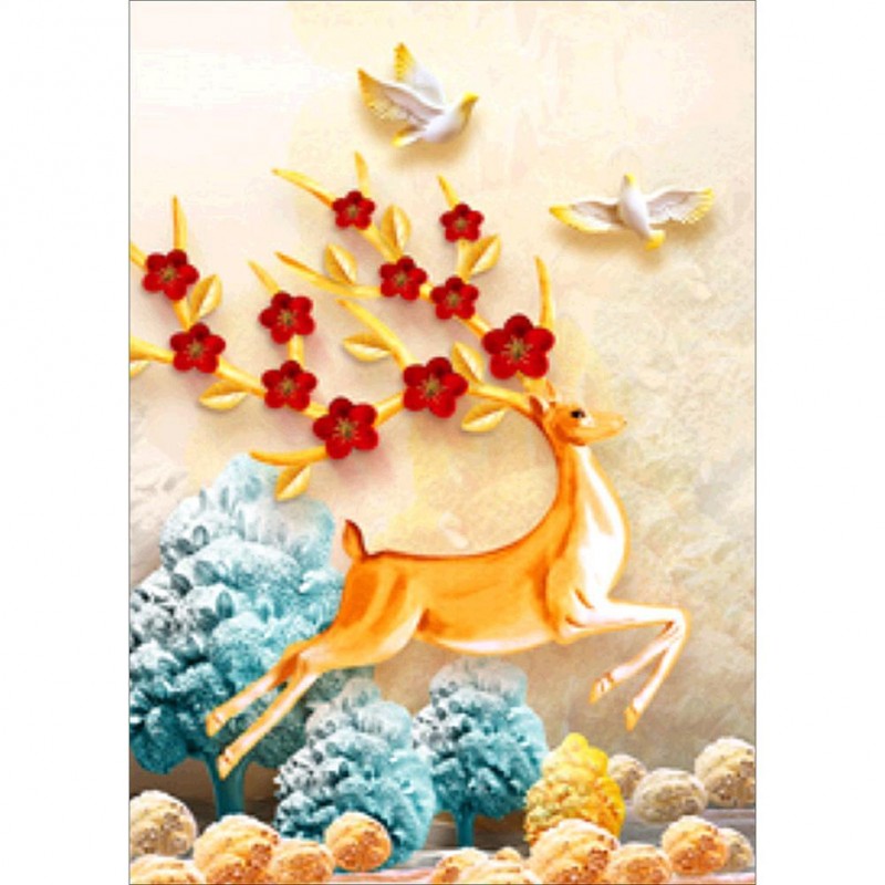 Elk - Full Round Dia...