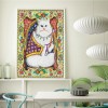 Cat - Crystal Rhinestone Diamond Painting(50*40cm)