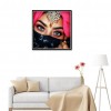 Masked Beauty- Full Round Diamond Painting