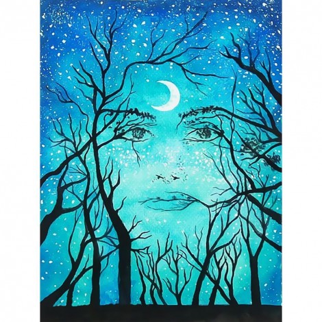 Tree Art - Full Round Diamond Painting