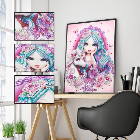 Girl - Crystal Rhinestone Diamond Painting