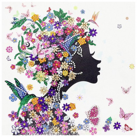 Beauty  - Crystal Rhinestone Diamond Painting