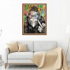Chimpanzee - Full Round Diamond Painting