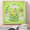 April - Crystal Rhinestone Diamond Painting