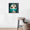 Masked Beauty- Full Round Diamond Painting