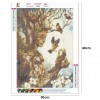 Birds and Tree Man - Full Round Diamond Painting