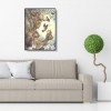 Birds and Tree Man - Full Round Diamond Painting