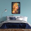 Blue Gold Hair Elf - Full Round Diamond Painting
