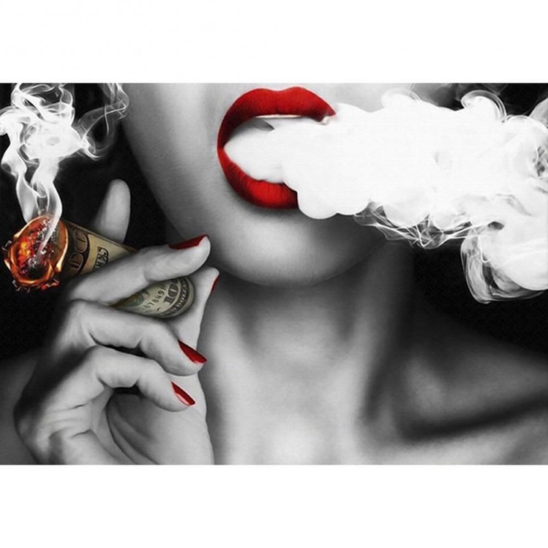 Sexy Smoking Women -...