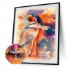 Ballet Girl - Full Round Diamond Painting