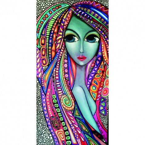 Beauty - Crystal Rhinestone Diamond Painting(85x45cm)