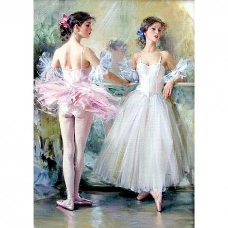 Ballet Girl - Full Round Diamond Painting