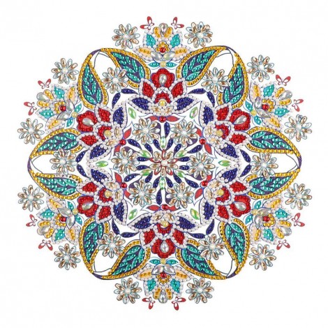 Color Mandala - Crystal Rhinestone Diamond Painting