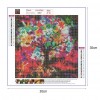Colorful Tree - Full Round Diamond Painting
