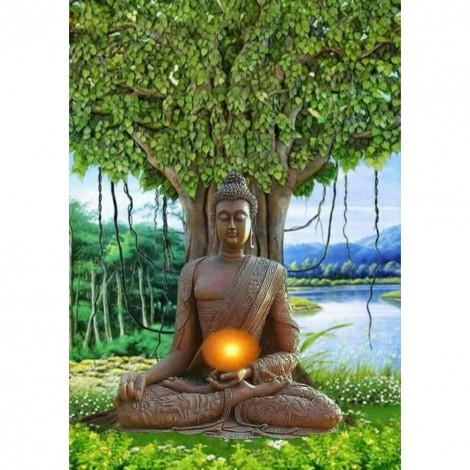 Buddha - Full Round Diamond Painting