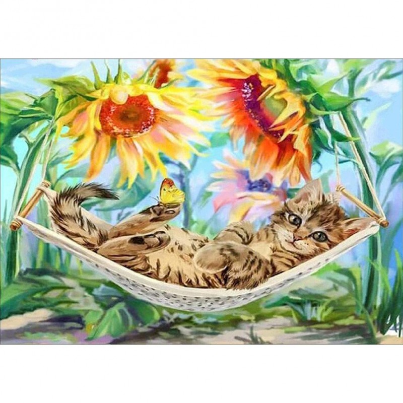 Cat - Full Round Dia...