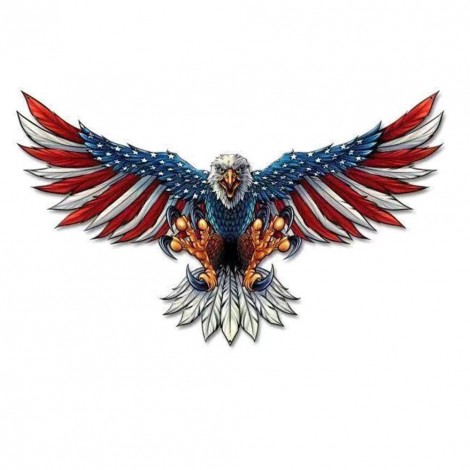 American Eagle - Full Round Diamond Painting
