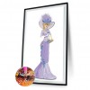 Dress Lady- Full Round Diamond Painting