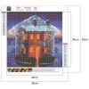Snow House - Full Round Diamond Painting