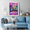 Love - Full Round Diamond Painting