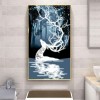Deer - Full Round Diamond Painting(85x45cm)