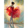 Ballet Girl - Full Round Diamond Painting