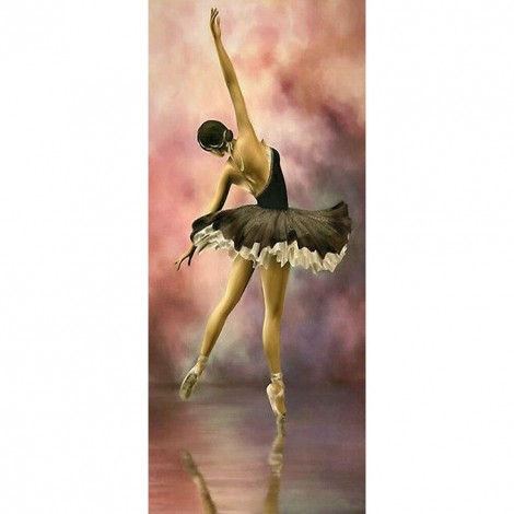 Ballet Girl - Full Round Diamond Painting
