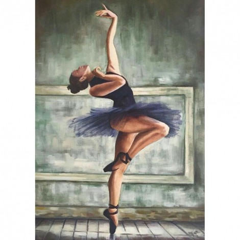 Ballet Girl - Full Round Diamond Painting