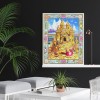Castle - Crystal Rhinestone Diamond Painting(50*40cm)