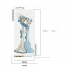 Blue Dress Sisters Ladies - Full Round Diamond Painting