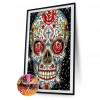 Skull- Full Round Diamond Painting