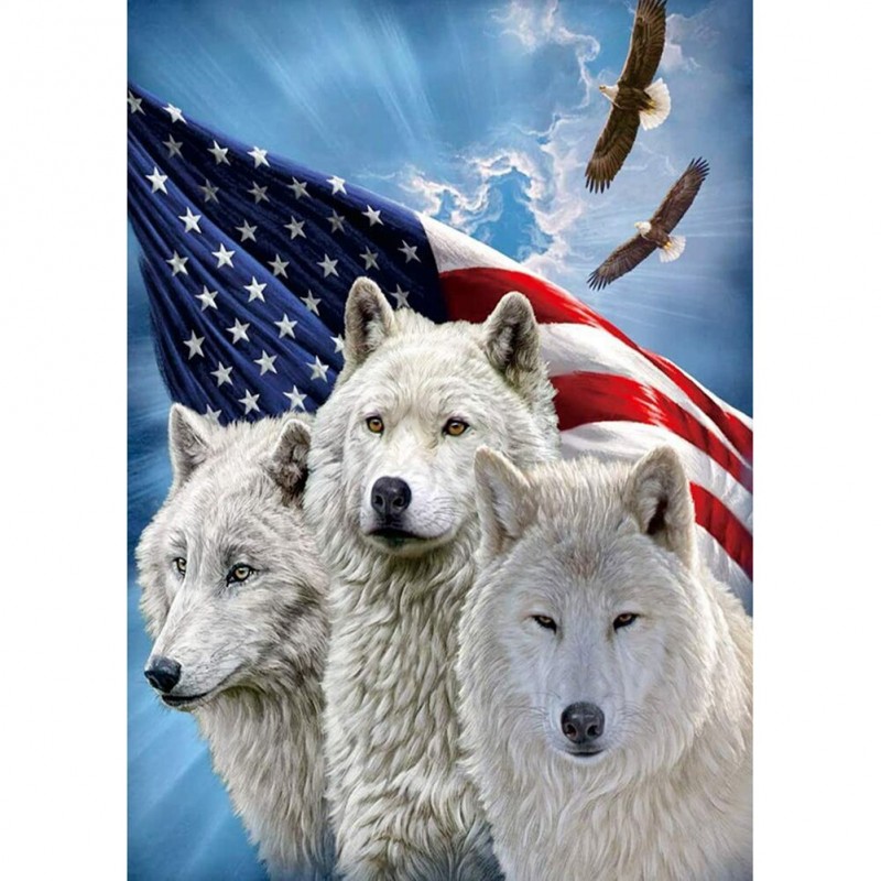 Dog Eagle- Full Squa...