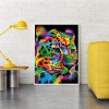 Colorful Tiger - Full Round Diamond Painting