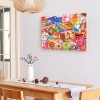 Colorful Donuts -Full Round Diamond Painting
