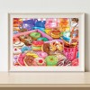 Colorful Donuts -Full Round Diamond Painting