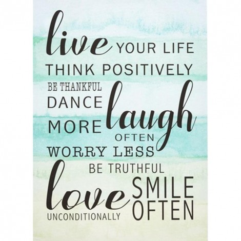 Letter - Full Round Diamond Painting