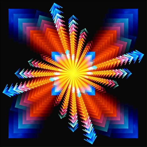 Colorful Arrows - Full Round Diamond Painting