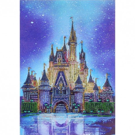 Castle - Crystal Rhinestone Diamond Painting