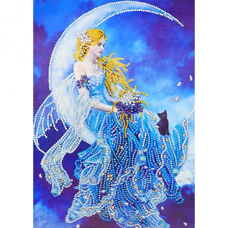 Woman on Moon-Partia...