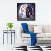 Black and White Angel - Full Round Diamond Painting (30*30CM)